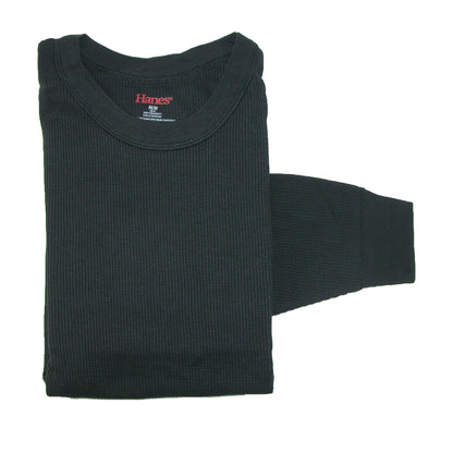 Hanes X-Temp 25439 Mens X-Temp Thermal Crew Size Medium - Heather Grey