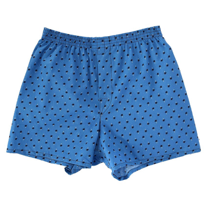 Fruit of the Loom Mens 4-Pack Printed Woven Boxers - Extended Sizes, 3XL