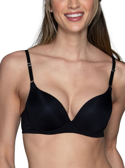 Vanity Fair Womens Ego Boost Add-a-Size (+1 Cup Size) Push Up Bra, Wirefree - Neutral, 36A US