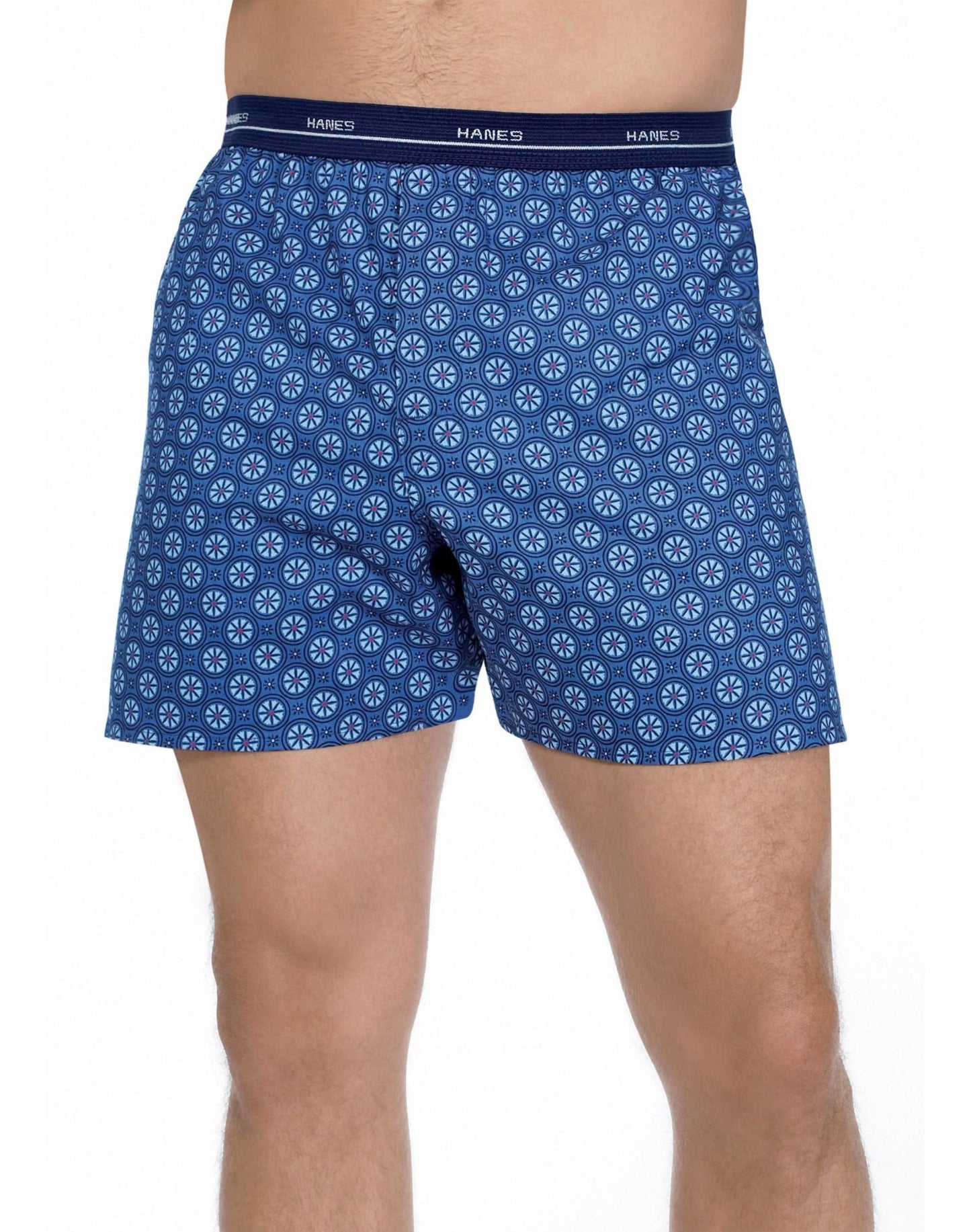 Hanes Printed Woven Boxers Style # 832BT, XL-Assorted Prints