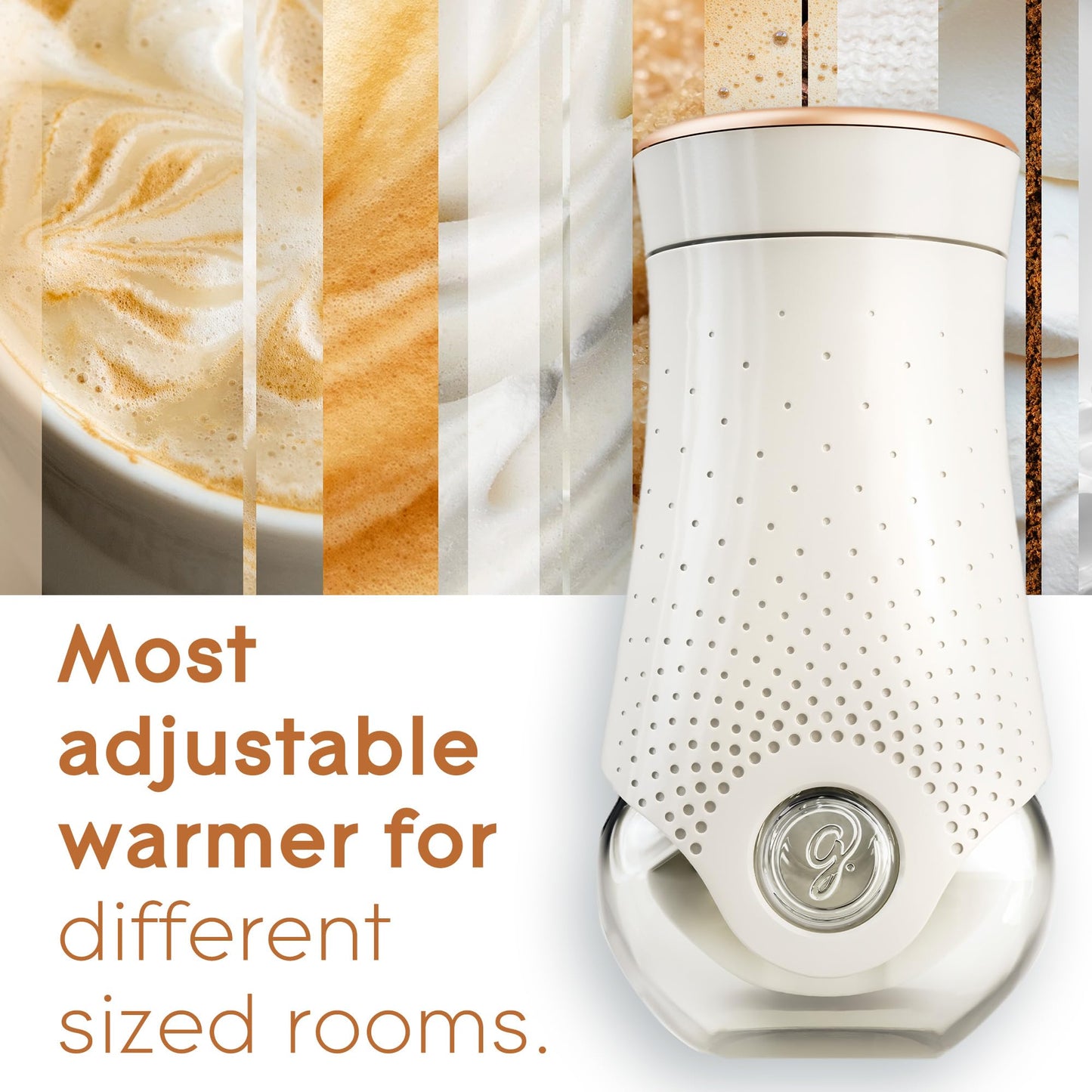 Glade PlugIns Refills Air Freshener, Scented and Essential Oils for Home and Bathroom, Cozy Vanilla Cappuccino, Limited Edition Scent, 4.69 Fl Oz, 7 Count