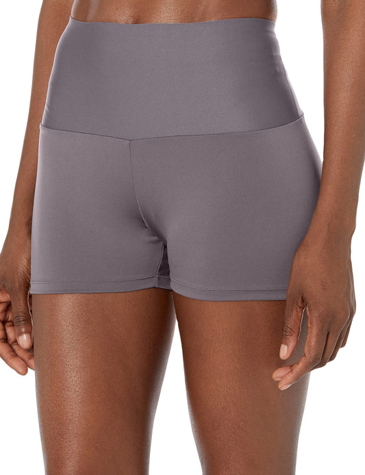 Bali Women's B Kind Hi Waist Smoothing Mid-Thigh Boyshort DF2002, Excalibur, X-Large