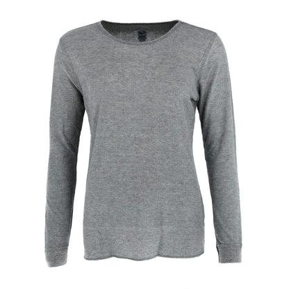 Fruit of the Loom Women's Waffle Thermal Underwear Top, Black Soot, XX-Large