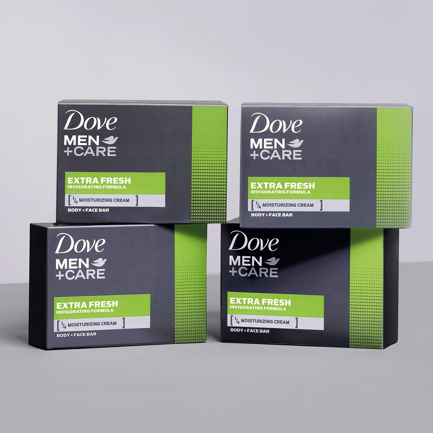 Dove Men+Care Bar 3 In 1 Cleanser For Body, Face, And Shaving To Clean And Hydrate Skin Extra Fresh Body And Facial Cleanser More Moisturizing Than Bar Soap 3.75oz 24 Bars