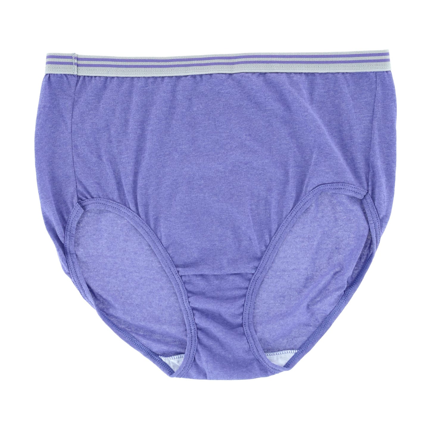 Fruit of the Loom Fit for Me Womens Plus Heather Assorted Brief Underwear, 6 Pack, 13, ASSORTED