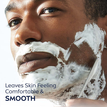 NIVEA MEN Sensitive Shave Gel with Vitamin E, Soothing Chamomile and Witch Hazel Extracts, 7 Oz Can