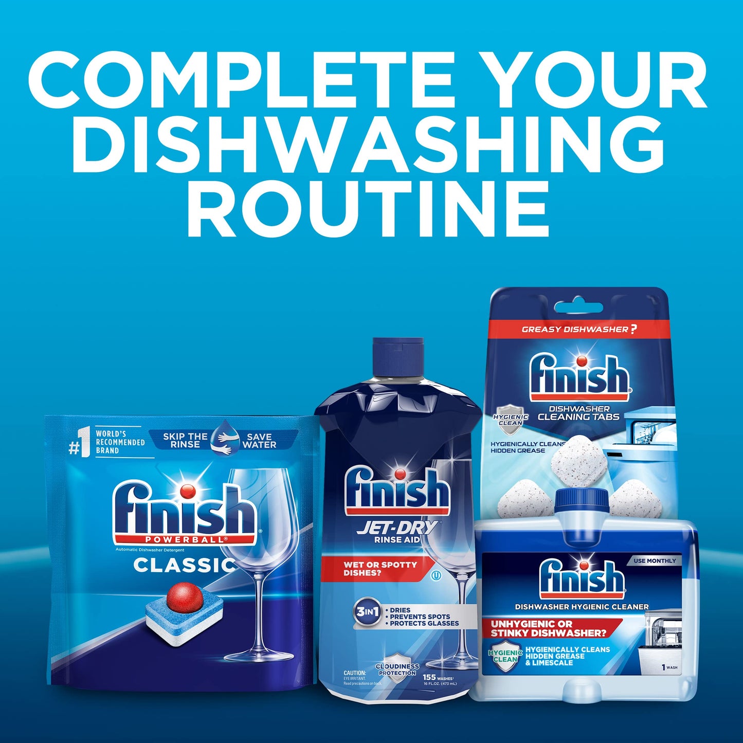 FINISH® Classic - 60ct - Dishwasher Detergent - Powerball