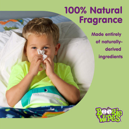 Baby Wipes by Boogie Wipes, Wet Wipes for Face, Hand, Body & Nose, Made with Vitamin E, Aloe, Chamomile and Natural Saline, Fresh Scent, 240 Count