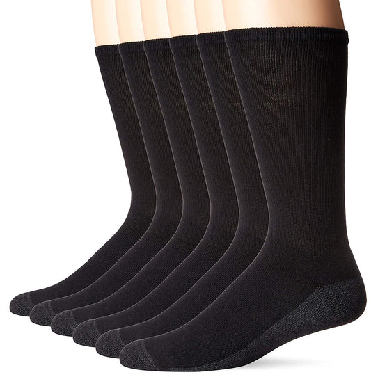 Hanes Men's ComfortBlend Max Cushion Crew Socks