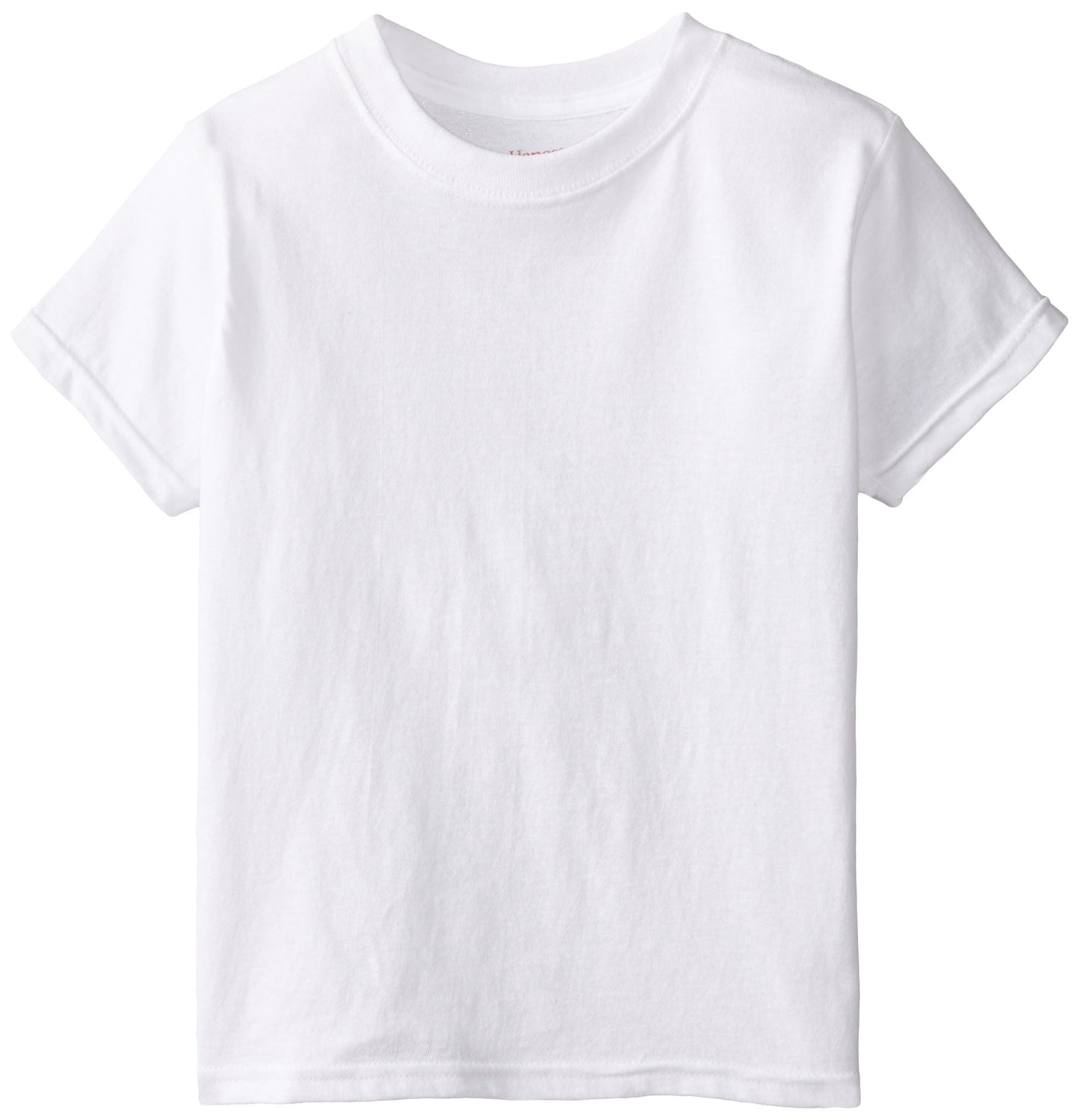Hanes Boys Crewneck T-Shirt 5 Pack, XL,White