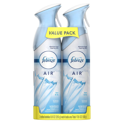 Febreze Freshener and Odor Fighter Spray Air Wick, 8.8 Ounce (Pack of 1)