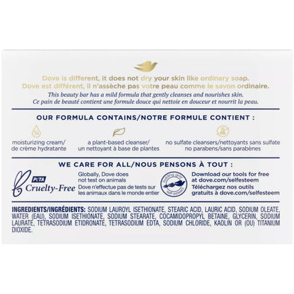 Dove Bar Soap for Sensitive Skin 3.15 oz (Pack of 4)