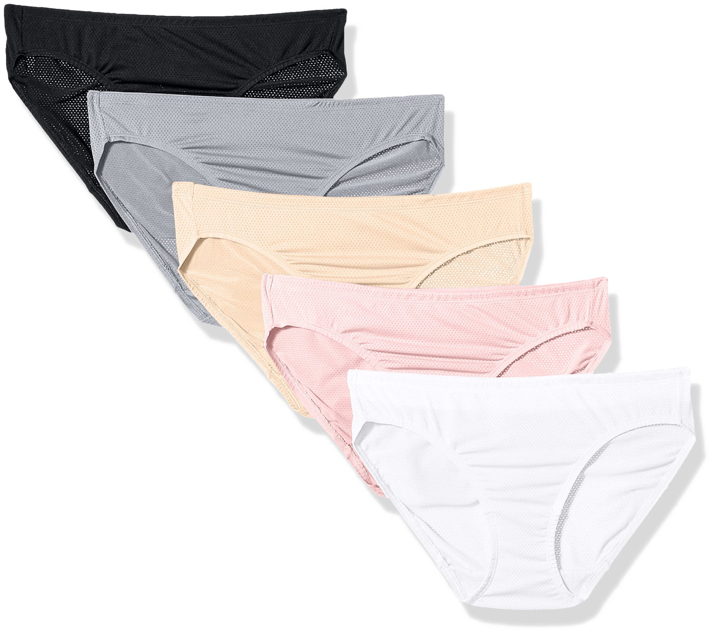 Fruit of the Loom Women's Premium Underwear (Ultra Soft, Breathable-Bikini-Basic Assorted, 9