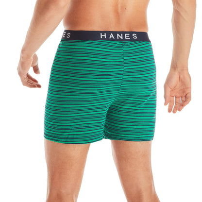 Hanes Classics Men's TAGLESS® ComfortSoft® Knit Boxers with Comfort Flex® Waistband 5-Pack