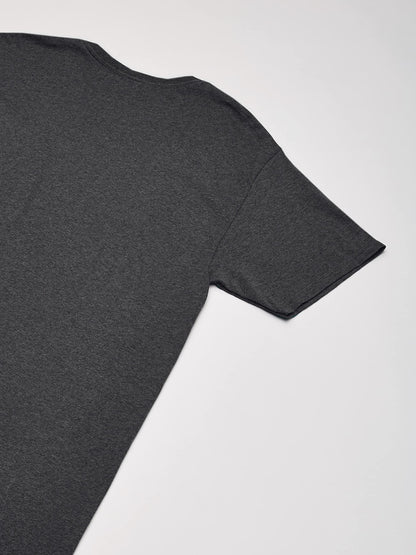 Jerzees Men's Tri-Blend 2 Pack T-Shirt, Black Heather, X-Large