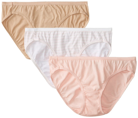 Hanes Women's Cotton Bikinis