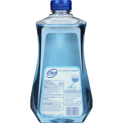 Dial Complete Antibacterial Foaming Hand Soap, Hand Wash, Refill, Spring Water, 32 Ounce