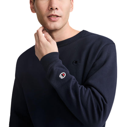 Champion Men's Crewneck, Powerblend Fleece Sweatshirt, Crewneck Sweatshirts(Reg. or Big & Tall)