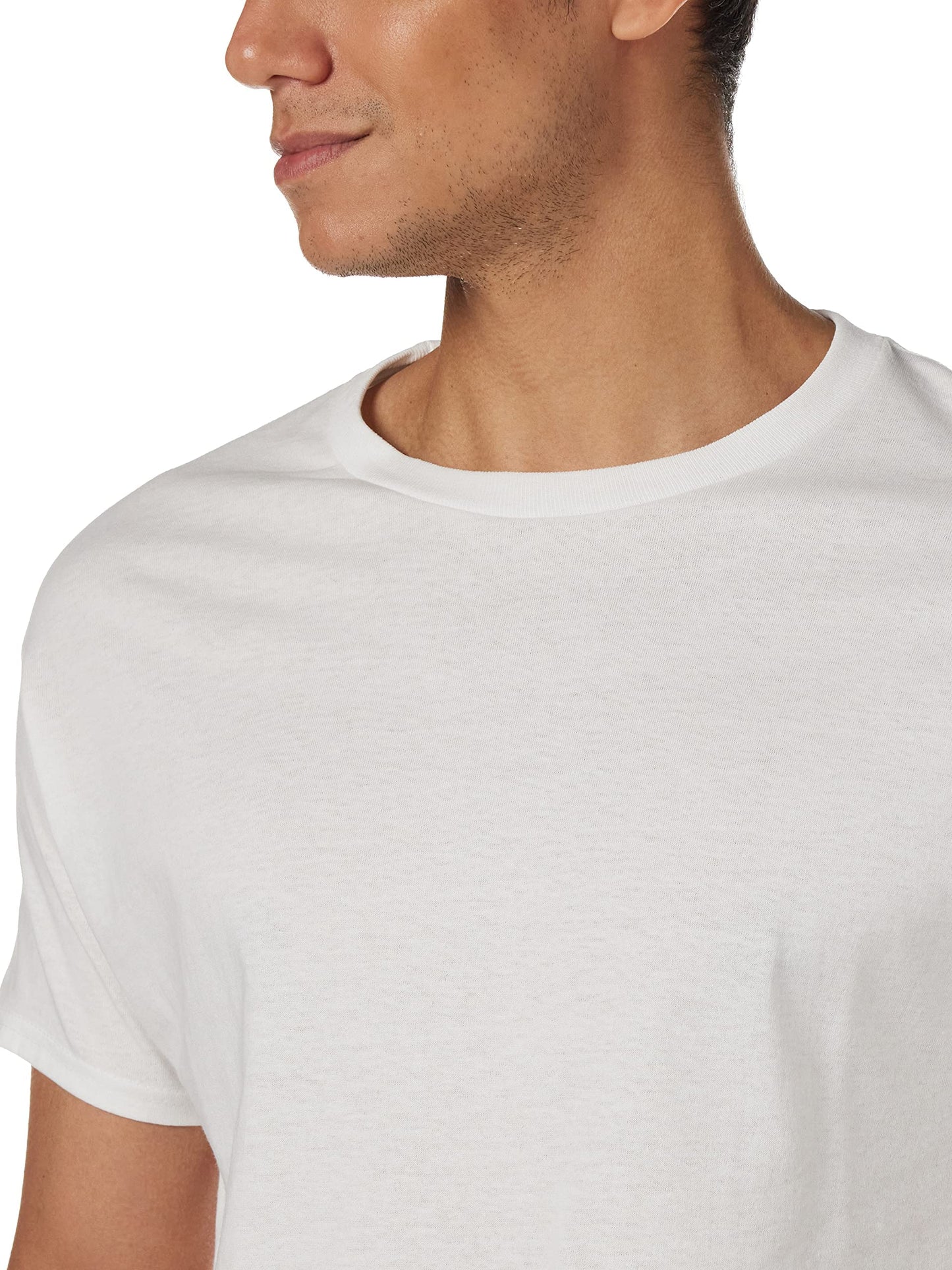 Hanes mens Essentials Short Sleeve T-shirt Value Pack (6-pack) fashion t shirts, White, XX-Large US
