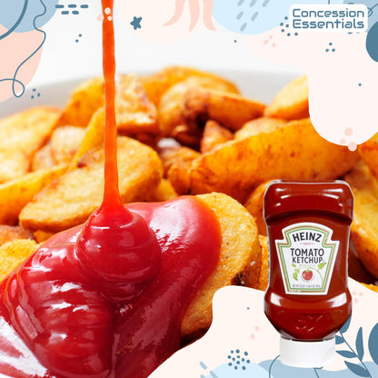Concession Essentials Heinz Squeeze Bottles Ketchup, 20 Oz Squeeze Bottle, Pack of Two. Total 40 Ounces