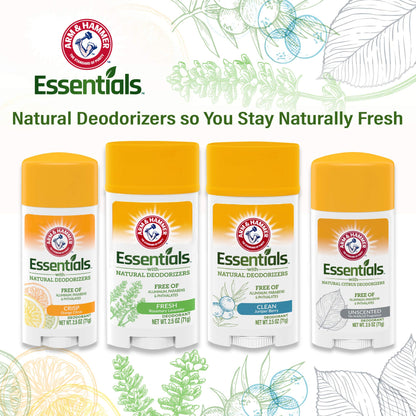 Arm & Hammer Natural Essence Fresh Scent Deodorant, 2.5 oz