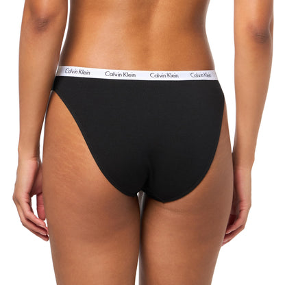 Calvin Klein Carousel 3-Pack Bikini Black/White/Pastel Lilac XL (Women's 16)
