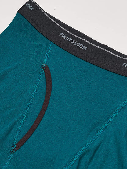 Fruit of the Loom Men's Low Rise Ringer Boxer Brief, Assorted, X-Large(Pack of 4)