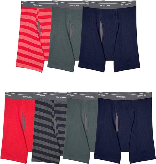 Fruit of the Loom Men's Coolzone Boxer Briefs Assorted Colors 7 Pack