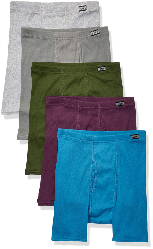 Hanes mens FreshIQ Pack boxer briefs, Assorted Colors, XX-Large US