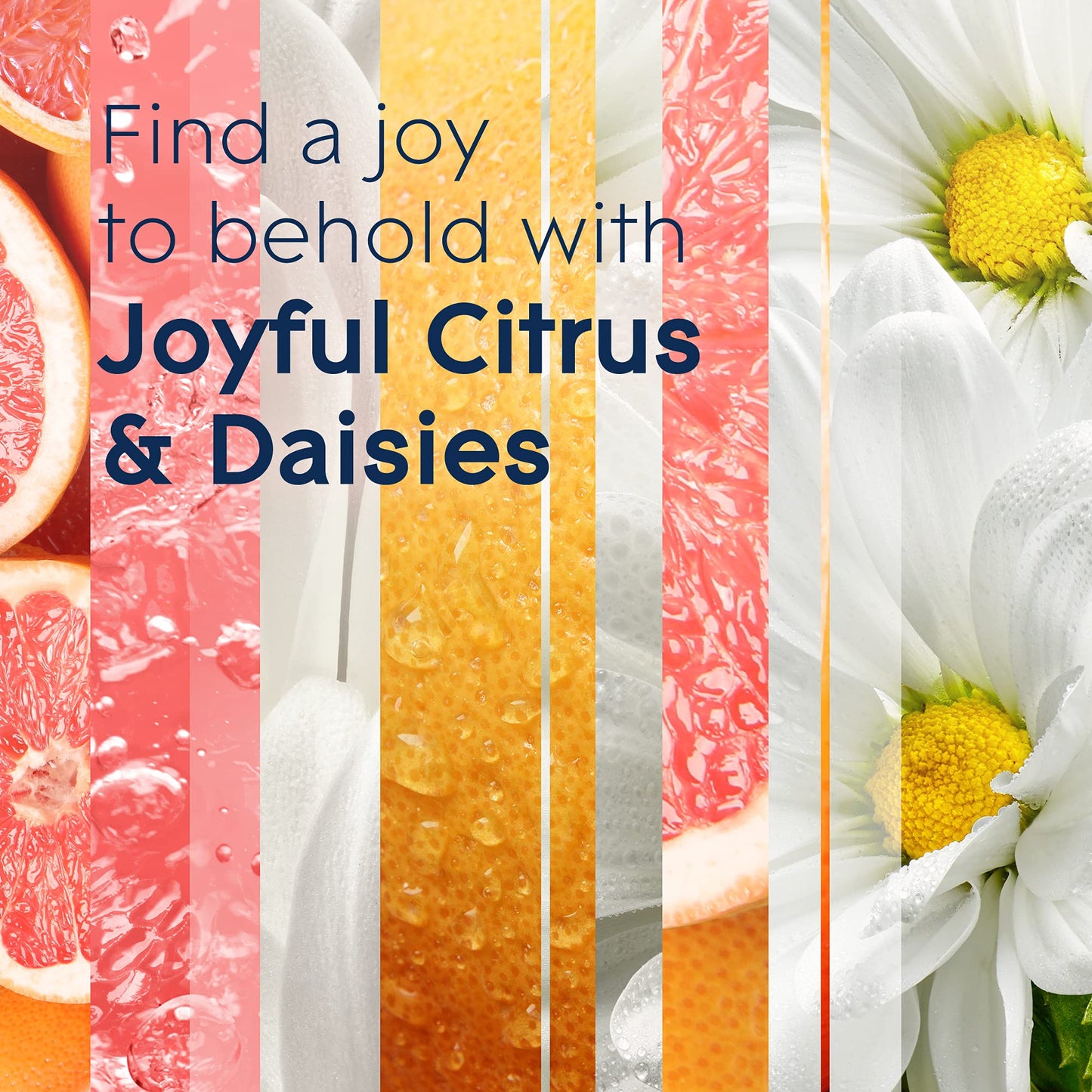 Glade PlugIns Refills Air Freshener, Scented and Essential Oils for Home and Bathroom, Joyful Citrus & Daisies, 1.34 Fl Oz, 2 Count