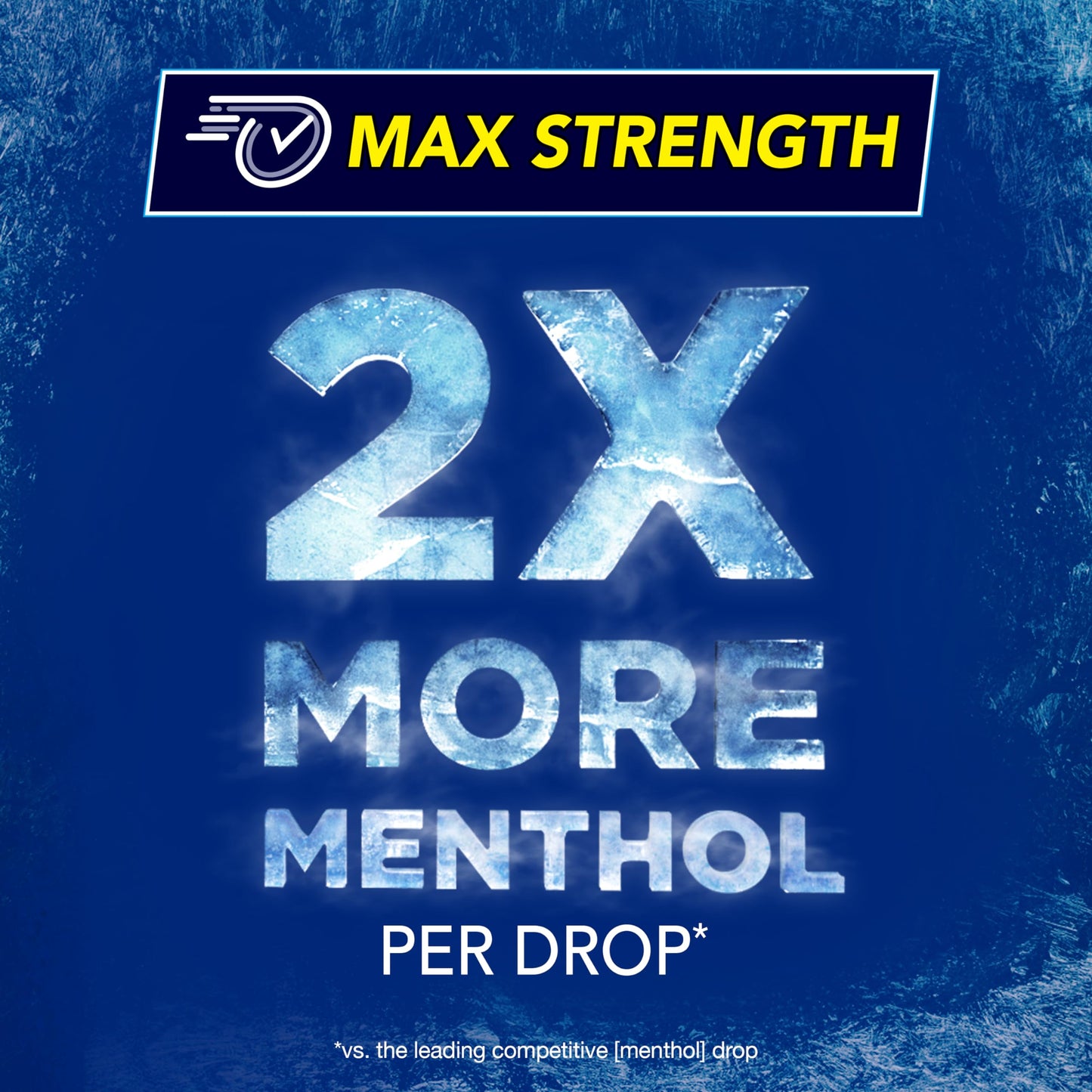 Vicks VapoCool Severe Medicated Sore Throat Drops, Max Strength Menthol, Soothes Sore Throat Pain, Winterfrost Flavor, 45ct