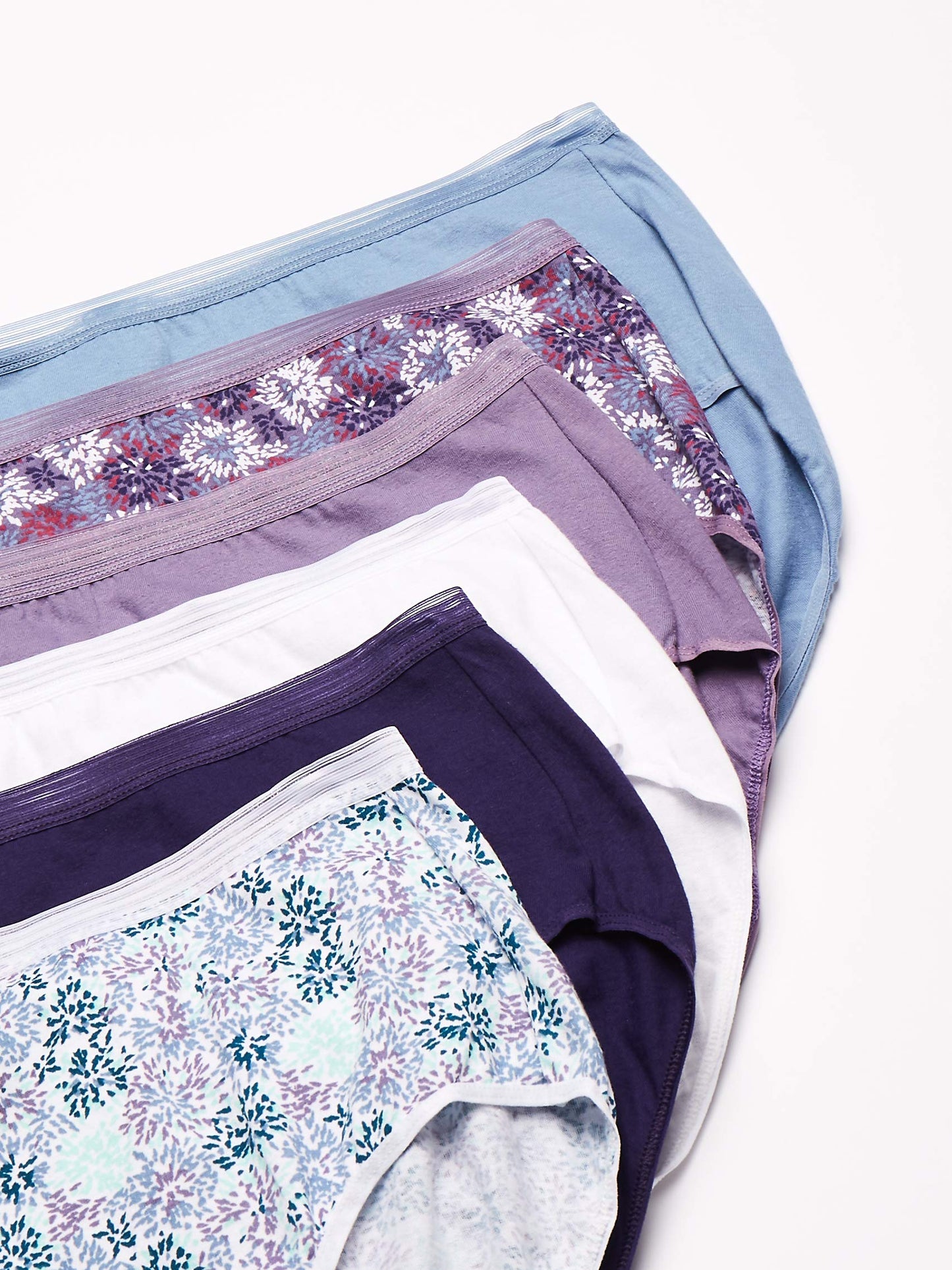 Hanes Signature Breathe Women's Cotton Brief Underwear 6-Pack, Assorted, 2X Large (9)