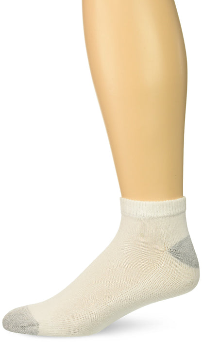 Hanes 10-Pack Low Cut Socks White 10-13 (US Men's 6-12 Shoe Size)