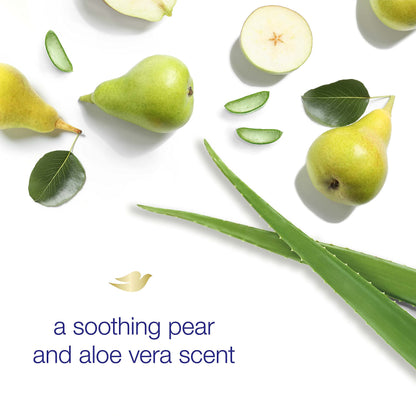 Dove Aluminum Free Deodorant Stick Non irritating for Underarm Care Pear Aloe Vera Kindest, Fresh, 2.6 Oz