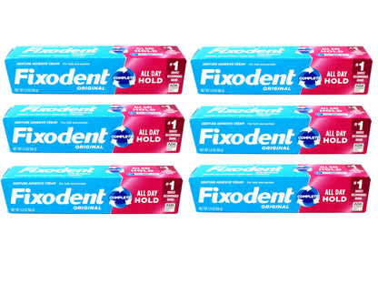 Fixodent Adhesive Cream (Pack of 6)