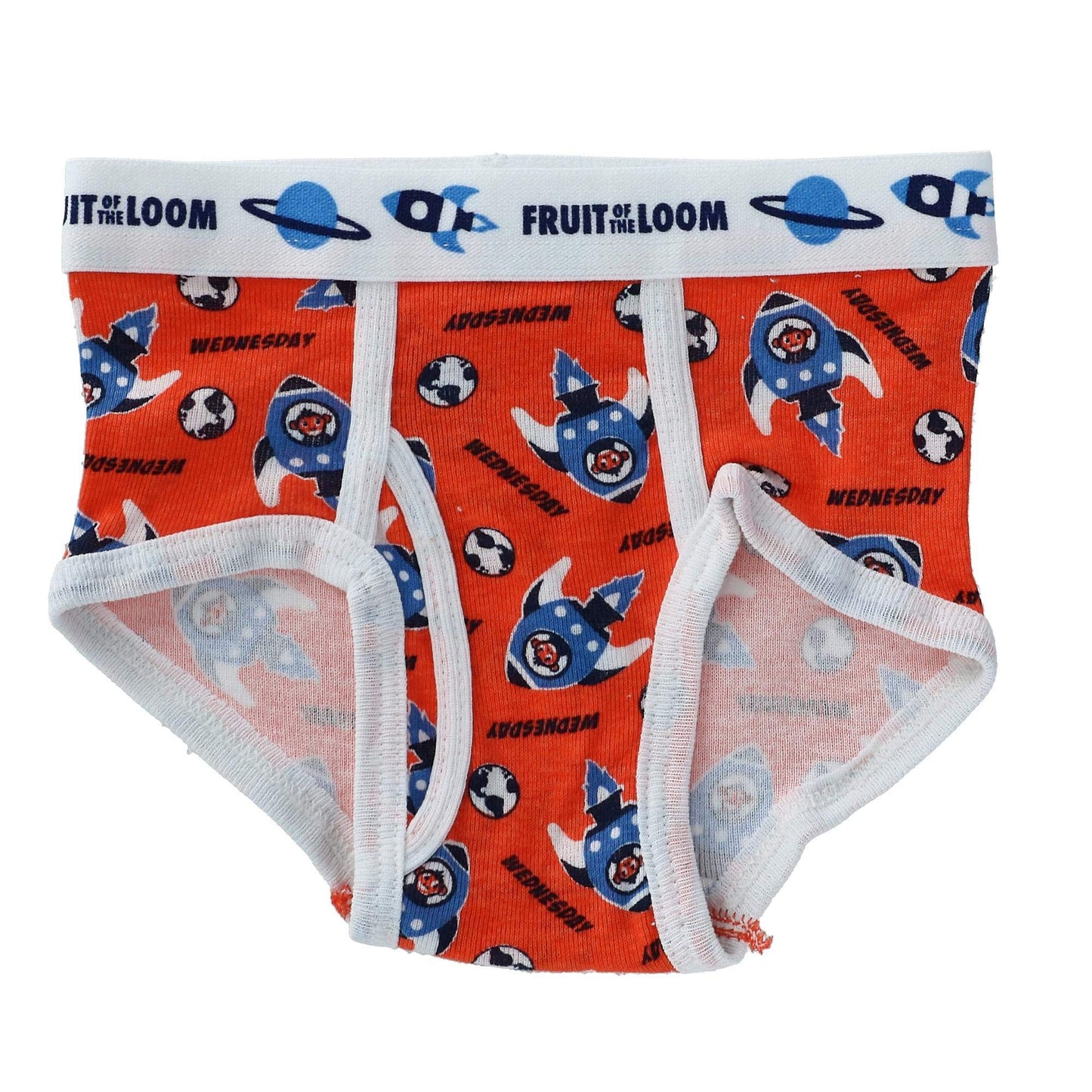 Fruit of the Loom Toddler Boys' Days of The Week Brief (Pack of 7) 2T3T