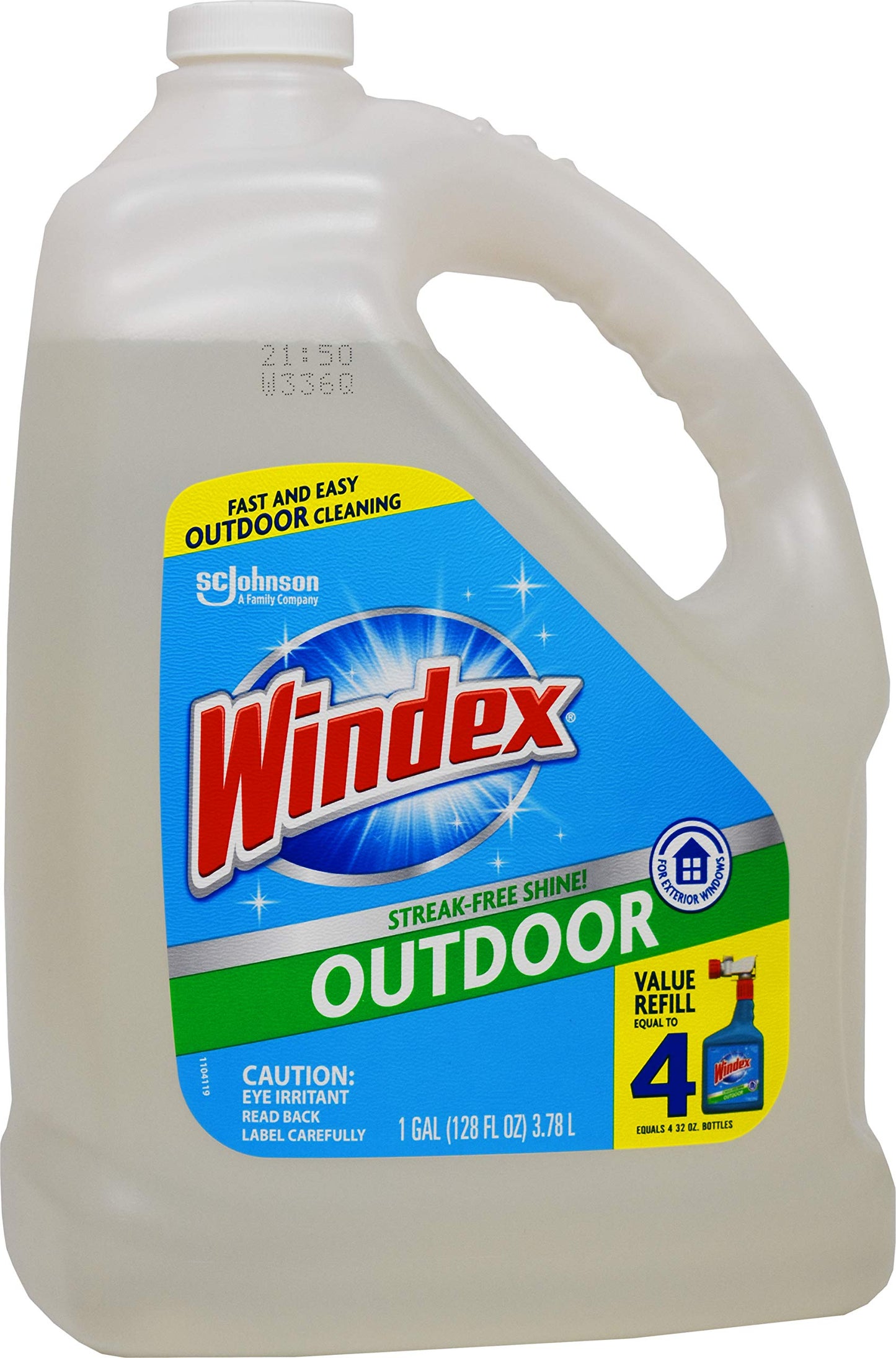 Helen Johnson Set of 2 Gallons - Outdoor Window Cleaner - Streak-Free Shine! - Perfect for Refilling Hose Units!