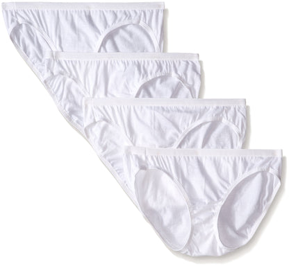 Hanes Women's Sporty Hipster Panty, White, 9