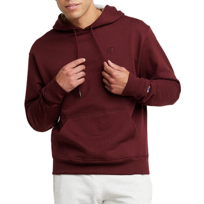 Champion Men's Hoodie, Powerblend, Fleece Striped Sweatshirt for Men (Reg. or Big & Tall)