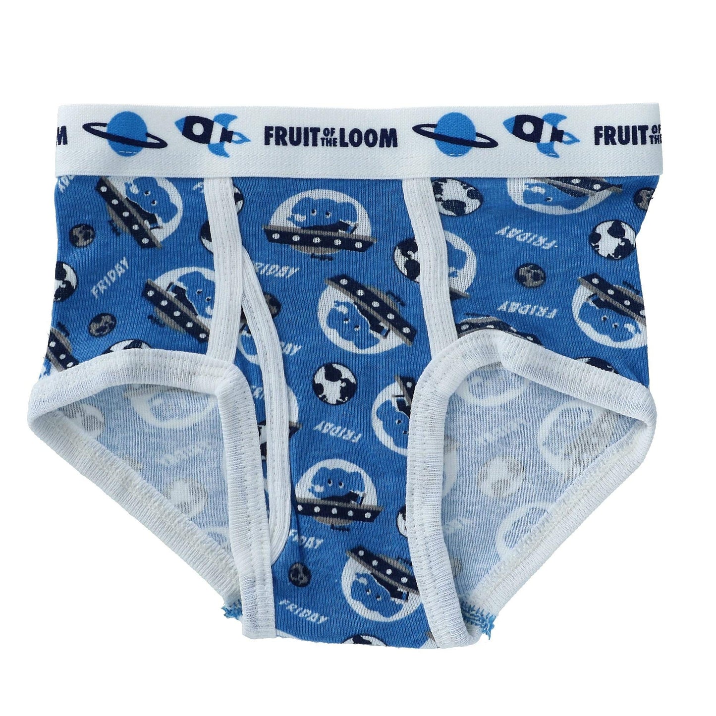 Fruit of the Loom Toddler Boys' Days of The Week Brief (Pack of 7) 2T3T
