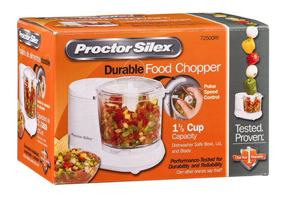 Proctor Silex 72500RY 1-1/2 Cup Food Chopper