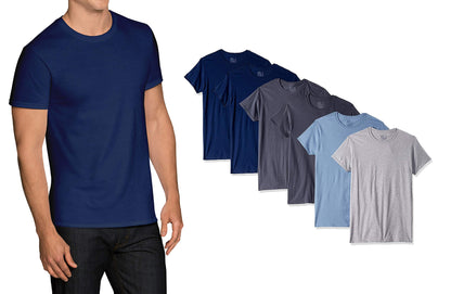 Fruit of the Loom Men's 4-Pack Crew T-Shirts - Tall Man 4P27TM (XLT (Chest 46"-48"))
