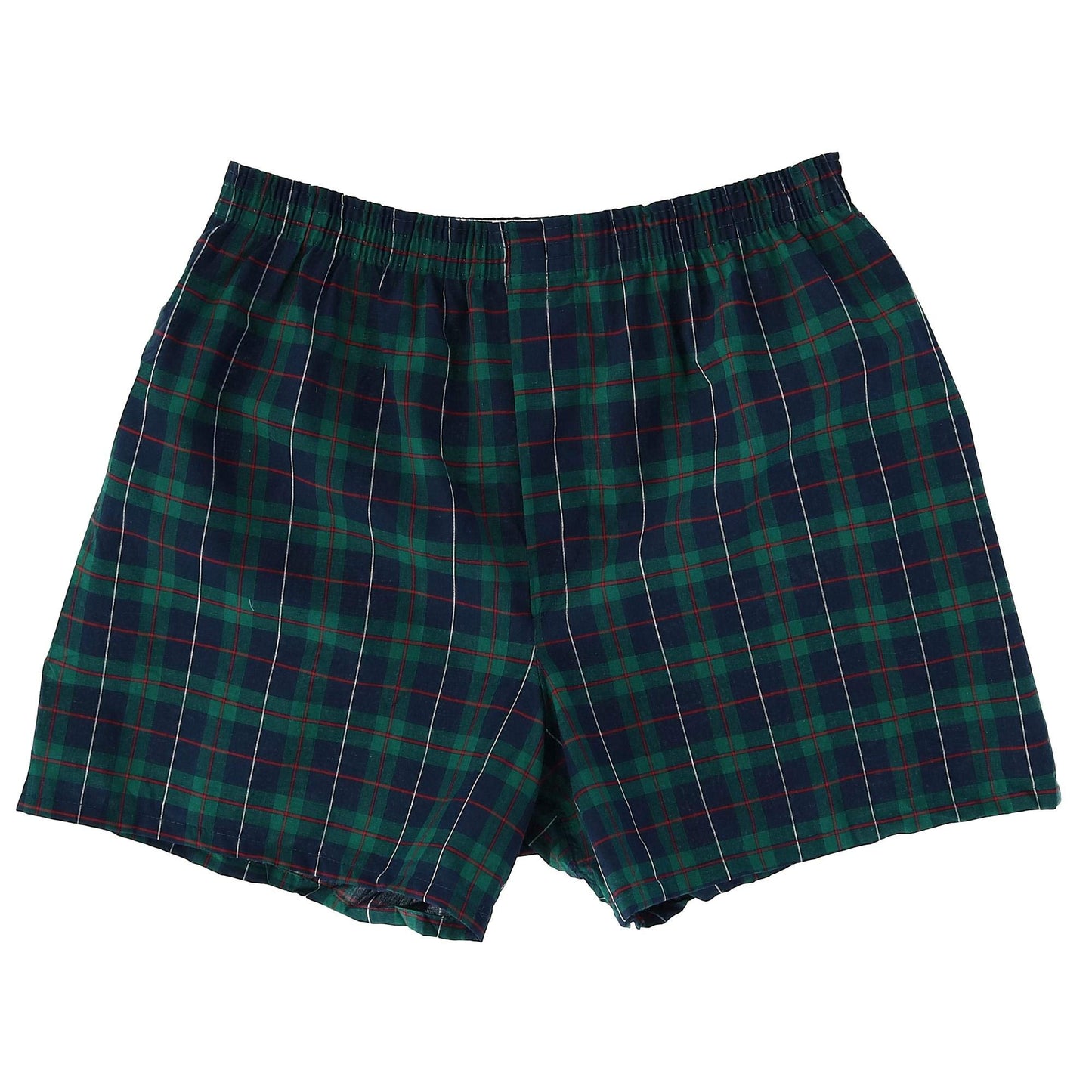 Fruit of the Loom Men's 5 Pack Contemporary Plaid and Stripe Boxer