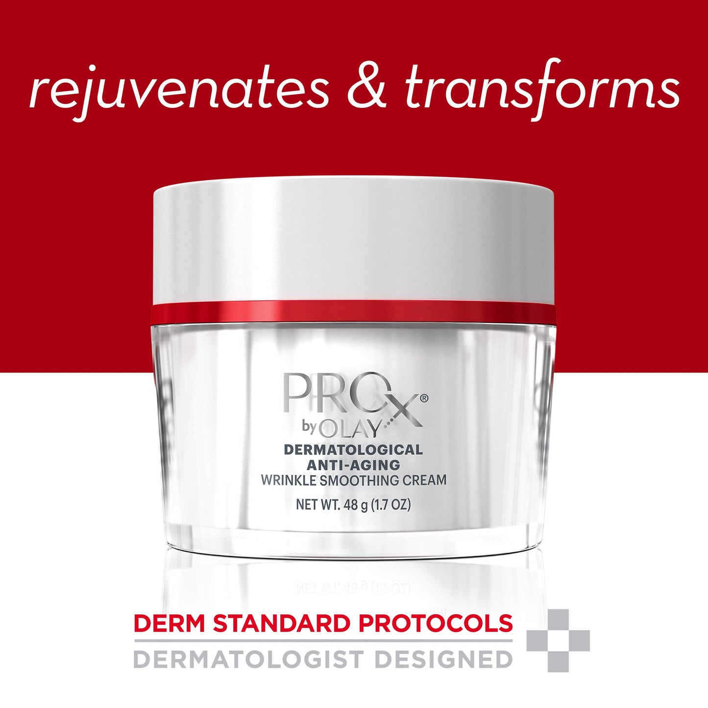 Wrinkle Cream by Olay Professional ProX Wrinkle Smoothing Cream Anti Aging 1.7 Oz Packaging may Vary