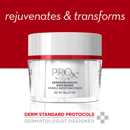 Wrinkle Cream by Olay Professional ProX Wrinkle Smoothing Cream Anti Aging 1.7 Oz Packaging may Vary