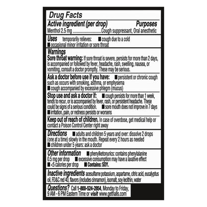 HALLS Minis Watermelon Flavor Sugar Free Cough Drops, 24 Drops