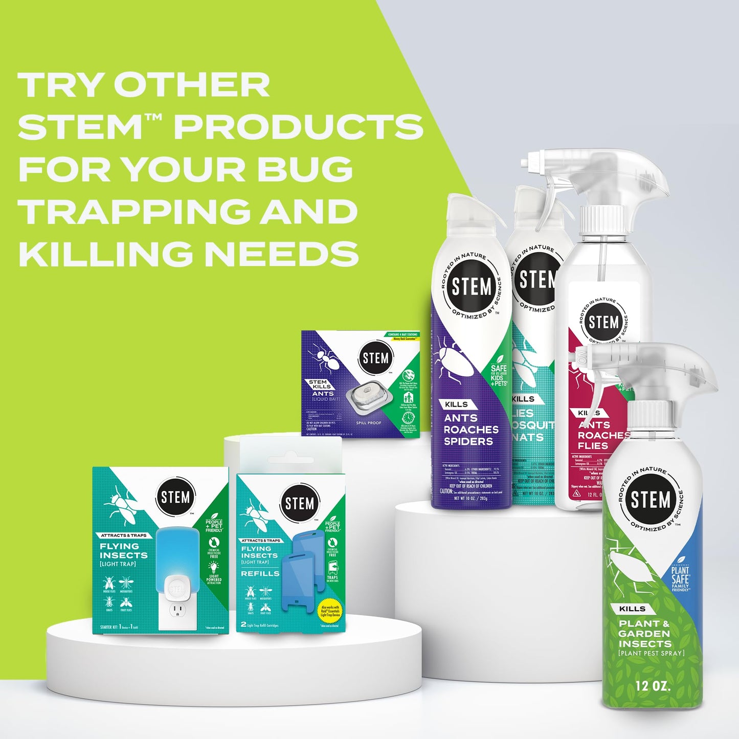 Stem Repels Mosquitoes: Mosquito Repellent Wipes With Botanical Extracts; 10 Wipes (Pack Of 1)