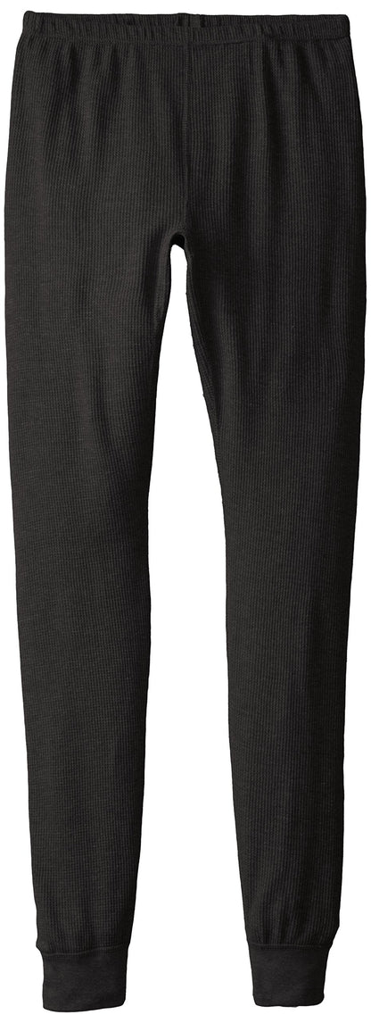 Fruit of the Loom Women's Thermal Underwear Bottom, Black Soot, XX-Large