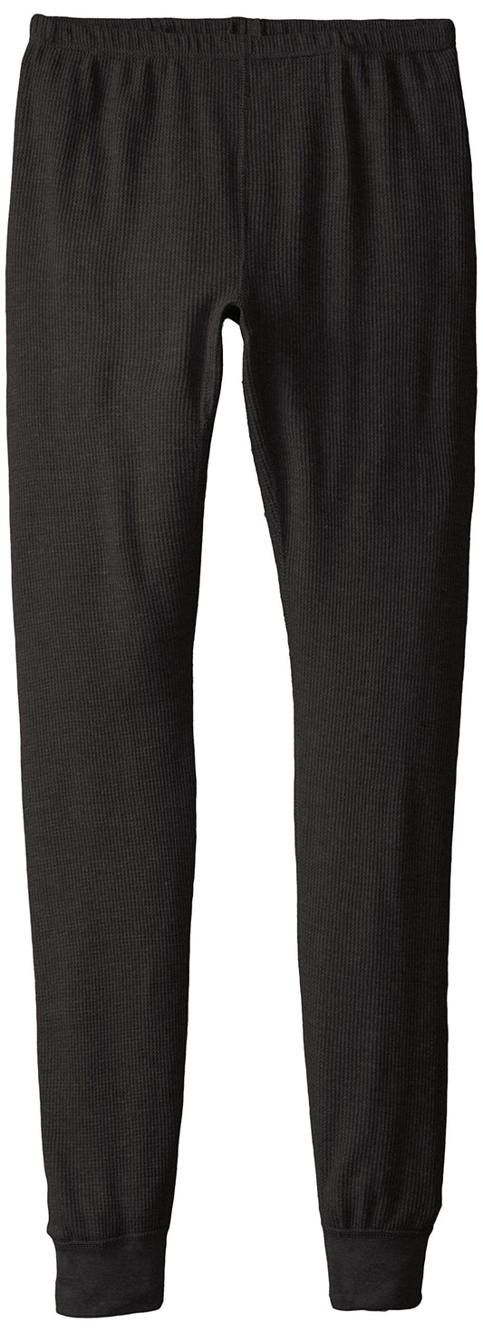 Fruit of the Loom Women's Thermal Underwear Bottom, Black Soot, XX-Large