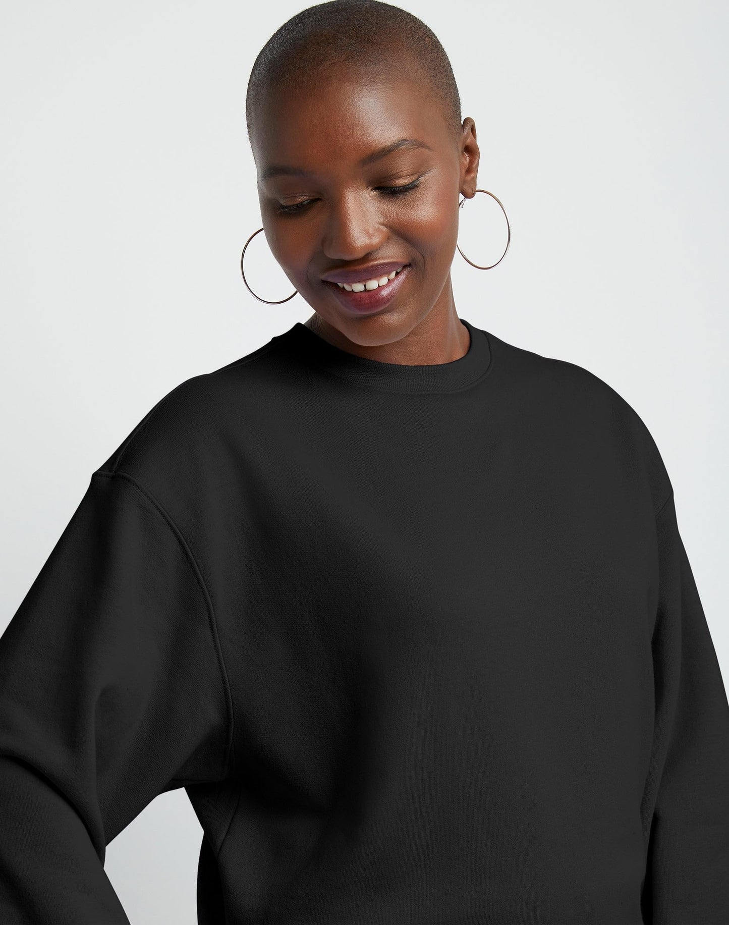 Hanes Comfortblend Standard Originals Fleece, Graphic Sweatshirt for Women, Plus, Dark Crimson, X Small